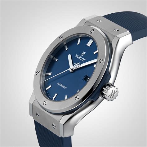 hublot classic fusion mens titanium 42mm automatic watch|hublot classic fusion special edition.